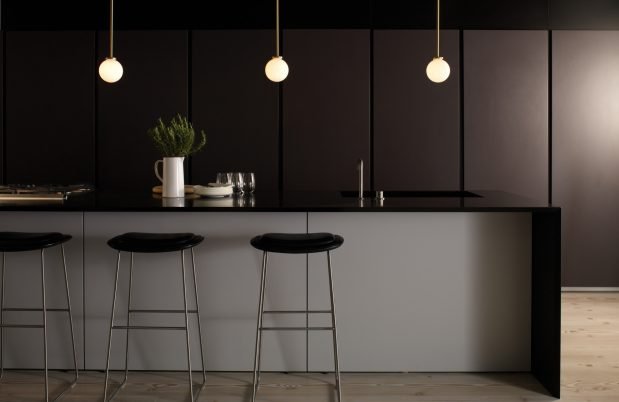 CTO Lighting Mezzo Pendant Light satin brass - Araco Interiors