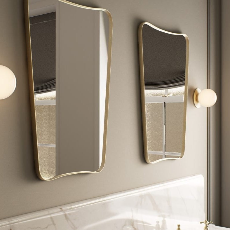 CTO Lighting Mezzo Small - Flush IP44 Wall Light polished nickel - Araco Interiors