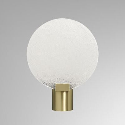 CTO Lighting Nimbus Wall Light satin brass with fritted glass - Araco Interiors