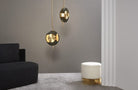 CTO Lighting Pendulum - DALI - A Pendant Light bronze with smoked glass - Araco Interiors