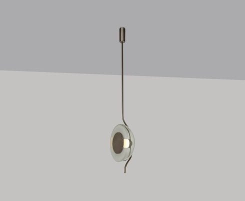 CTO Lighting Pendulum - DALI - B Pendant Light bronze with smoked glass - Araco Interiors
