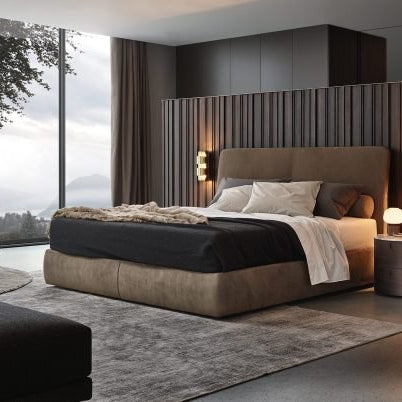 CTO Lighting Ring - Short Wall Light satin nickel with satin nickel detail - Araco Interiors