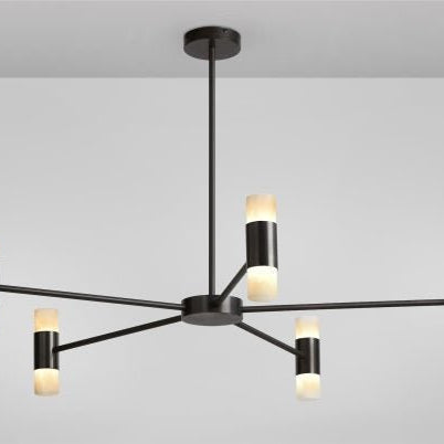 CTO Lighting Roma - DALI - A Pendant Light bronze with honed alabaster - Araco Interiors