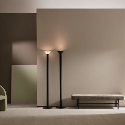 CTO Lighting Torres Uplighter Floor Lamp antique bronze - Araco Interiors
