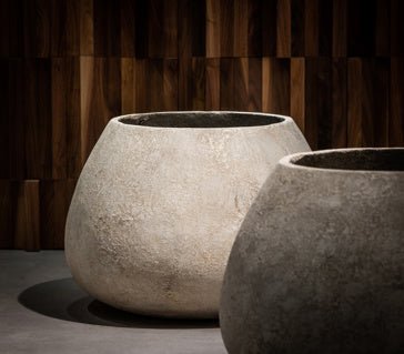 Dome Deco ARECA S Planter Beige - Araco Interiors