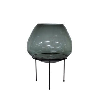 Dome Deco ATHENA M Vase Blue - Araco Interiors