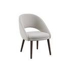 Dome Deco BEND low Dining Chair Giant fabric White - Araco Interiors