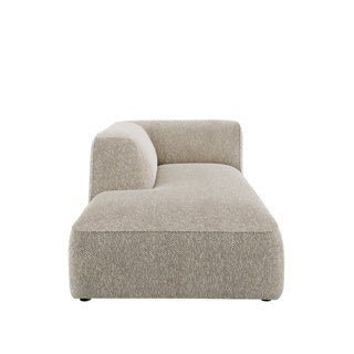 Dome Deco CALI chaise longue left Sofa Marmolada fabric Sand - Araco Interiors