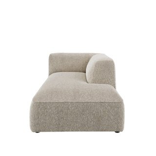 Dome Deco CALI chaise longue right Sofa Marmolada fabric Sand - Araco Interiors