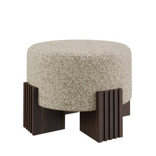 Dome Deco CLARK Stool Beige - Araco Interiors