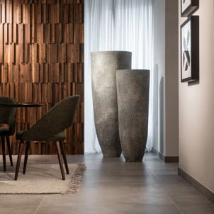 Dome Deco FICUS M Planter Grey - Araco Interiors