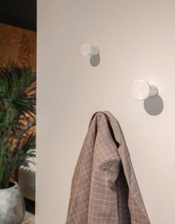 Dome Deco IVORY S Wall Deco White - Araco Interiors