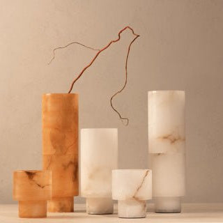 Dome Deco LASCAR L Tealight White - Araco Interiors