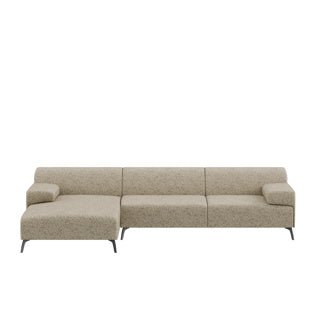Dome Deco LUGANO corner sofa L Sofa Philo fabric Mix - Araco Interiors