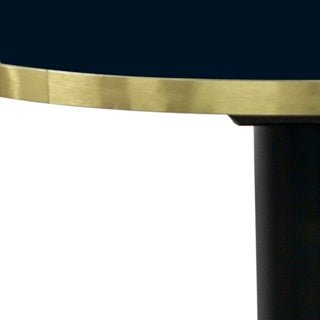 Dome Deco MARAIS SQUARE Bar Table HPL gold edge - Araco Interiors