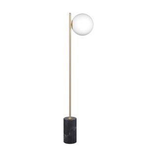 Dome Deco MARCONI Floor Lamp Metallic - Araco Interiors