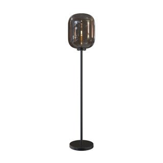 Dome Deco PAXTON M Floor Lamp Black - Araco Interiors