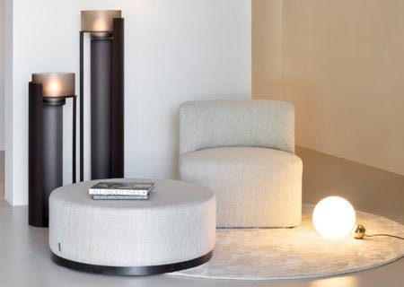 Dome Deco PORRO Table Lamp Metallic - Araco Interiors