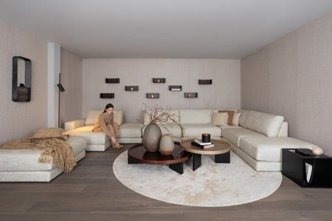 Dome Deco QUINCE Cushion Beige - Araco Interiors