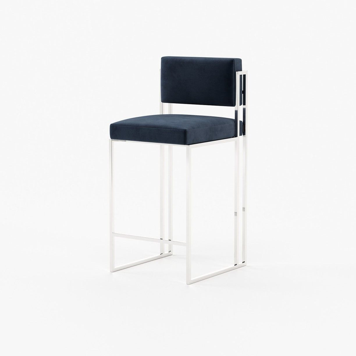 Laskasas ACHILES Bar & Counter Stool Vienna Deep Blue - Araco Interiors