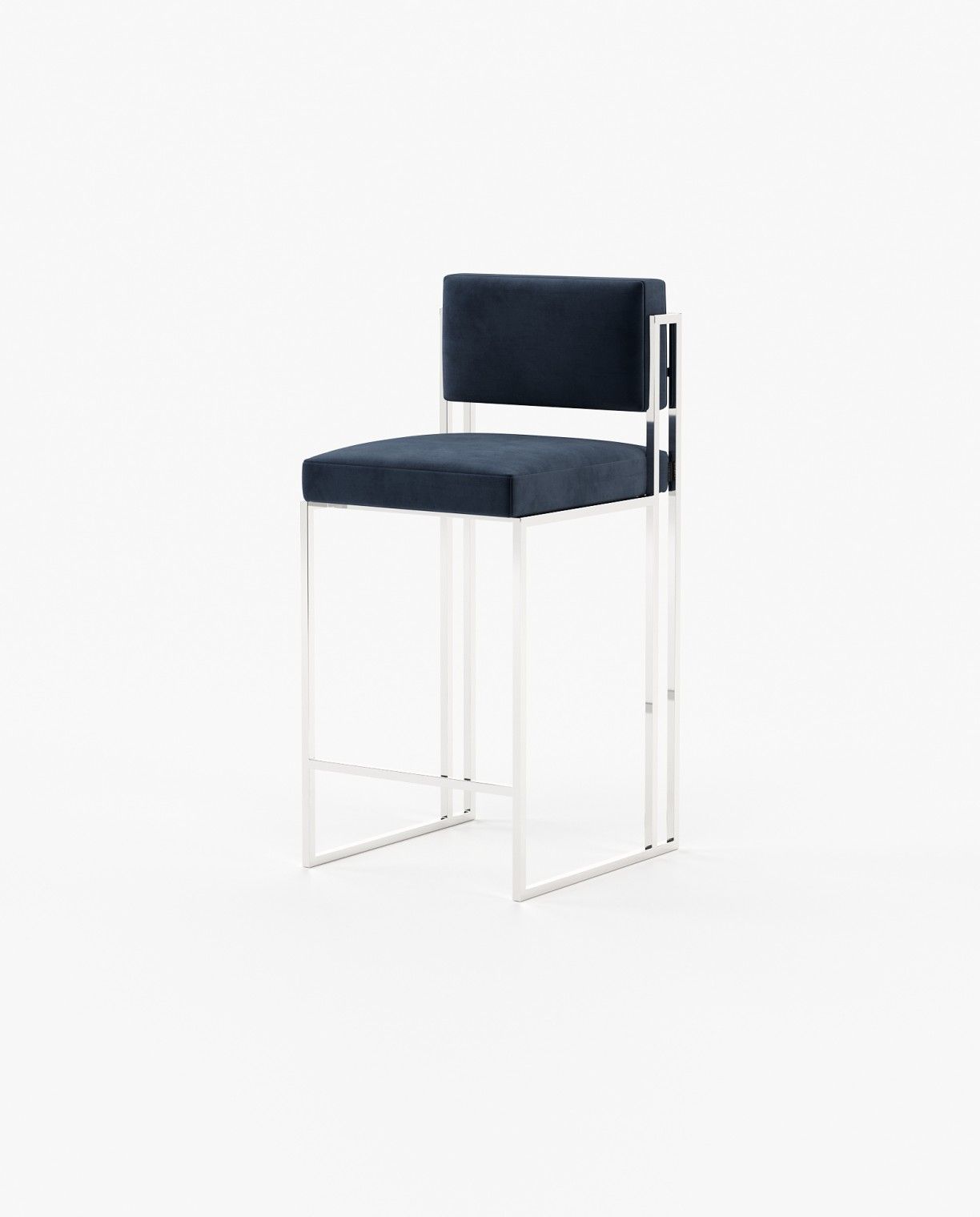 Laskasas ACHILES Bar & Counter Stool Vienna Deep Blue - Araco Interiors