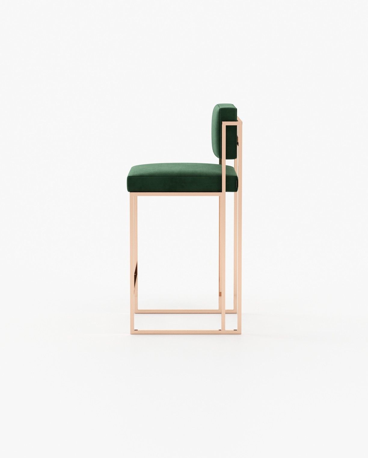 Laskasas ACHILES Bar & Counter Stool Vienna Green - Araco Interiors