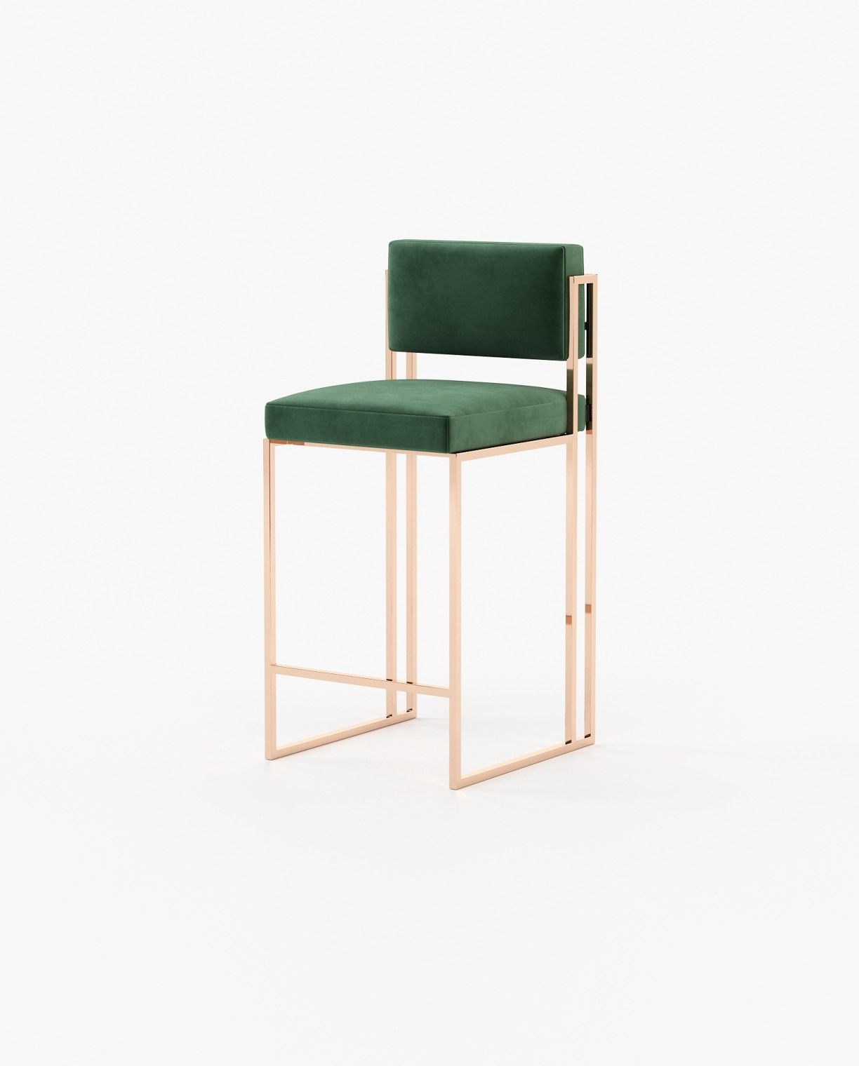 Laskasas ACHILES Bar & Counter Stool Vienna Green - Araco Interiors