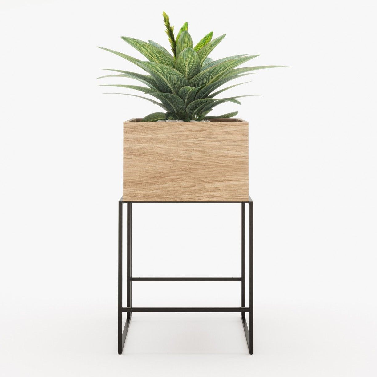 Laskasas ACHILES Planter & Pot Oak Veneer Matte - Araco Interiors