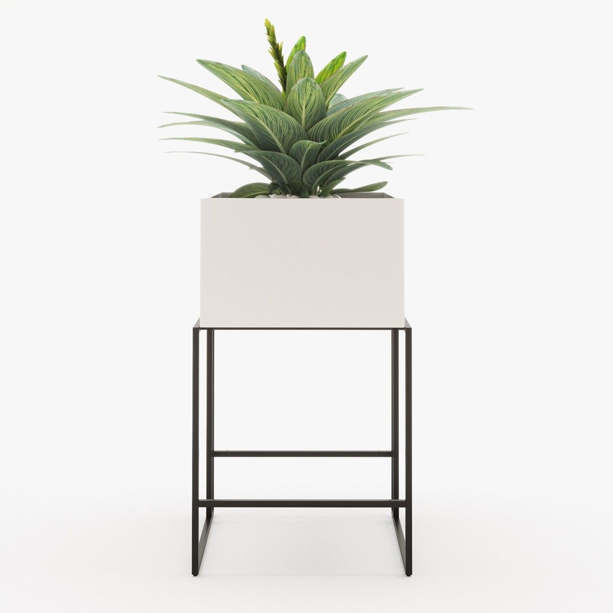 Laskasas ACHILES Planter & Pot White Lacquer Matte - Araco Interiors
