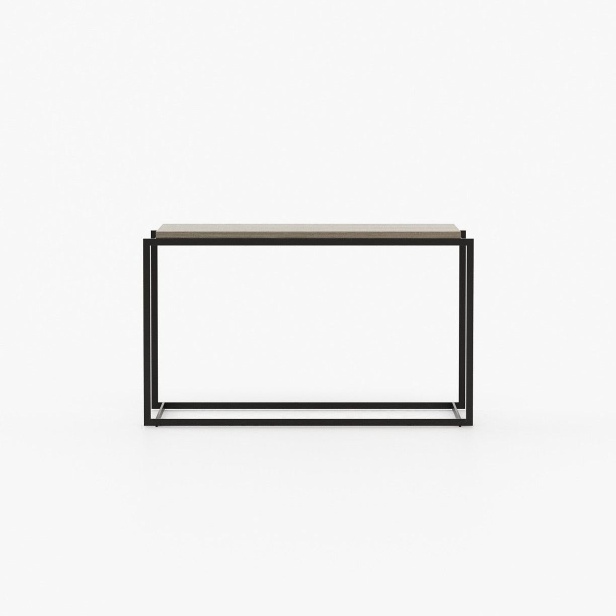 Laskasas AGOT Console Table Aged Oak Veneer Matte - Araco Interiors