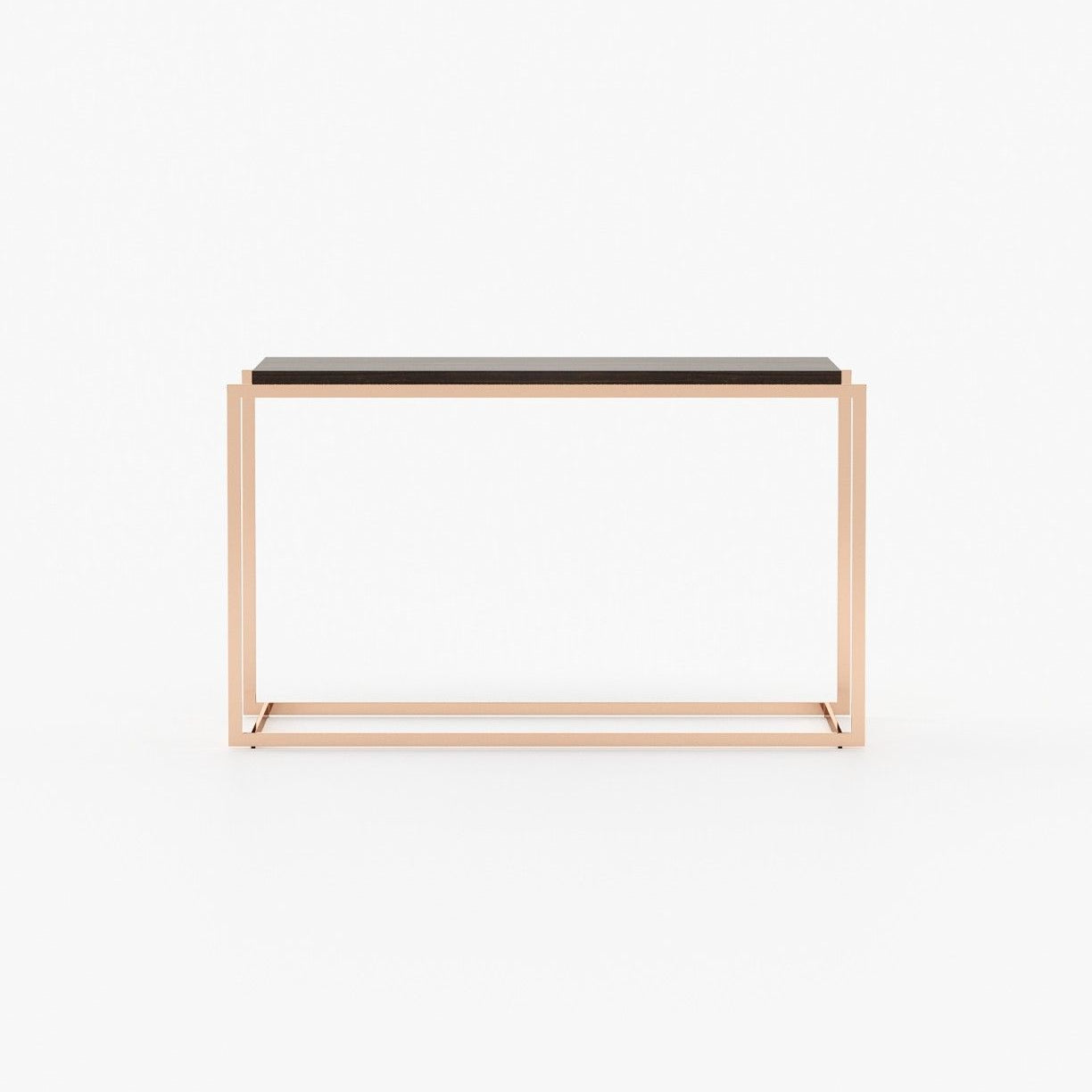 Laskasas AGOT Console Table Smoked Eucalyptus Veneer Matte - Araco Interiors