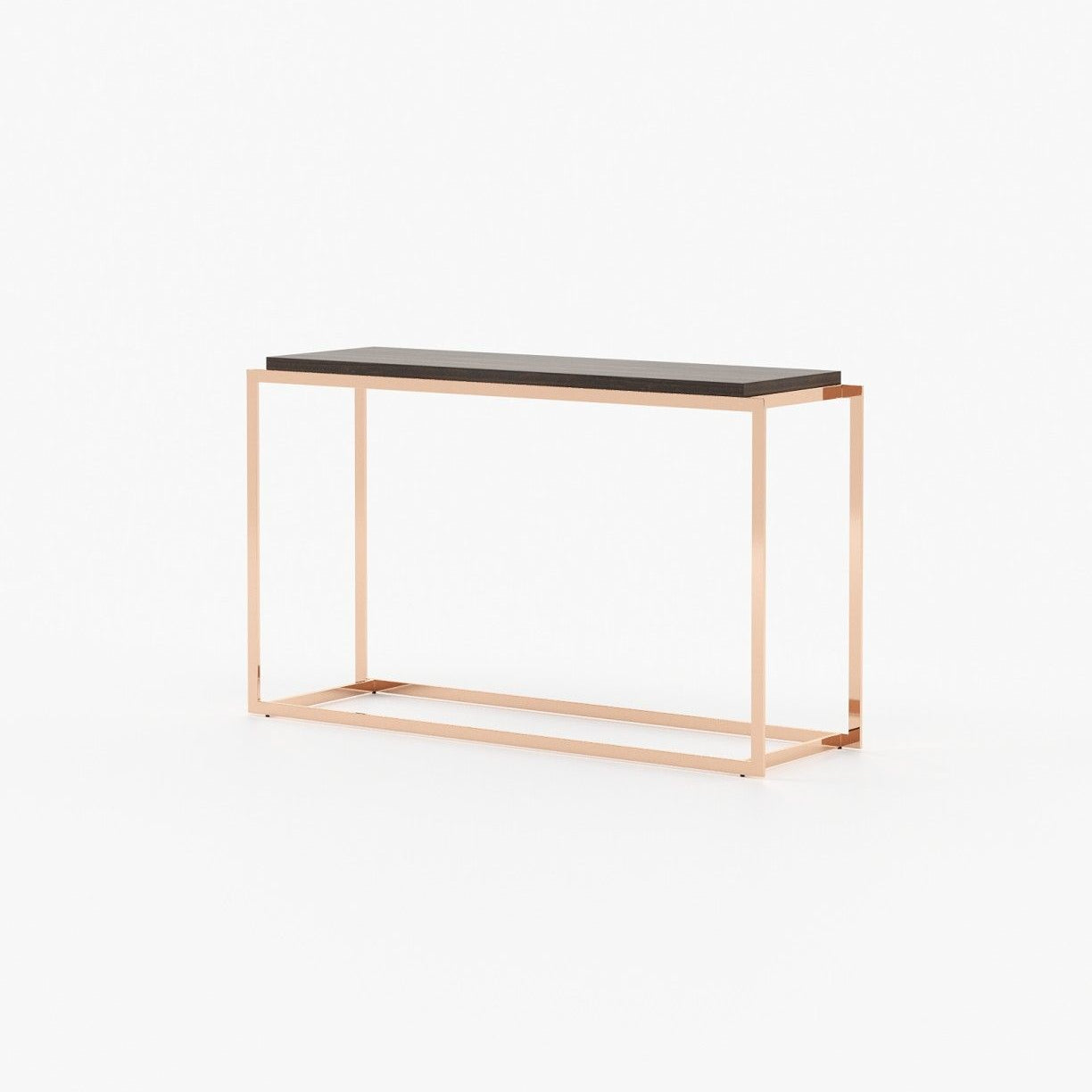 Laskasas AGOT Console Table Smoked Eucalyptus Veneer Matte - Araco Interiors