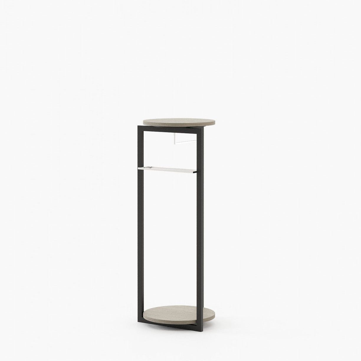 Laskasas AIRON Coat & Umbrella Stand Aged Oak Veneer Matte - Araco Interiors