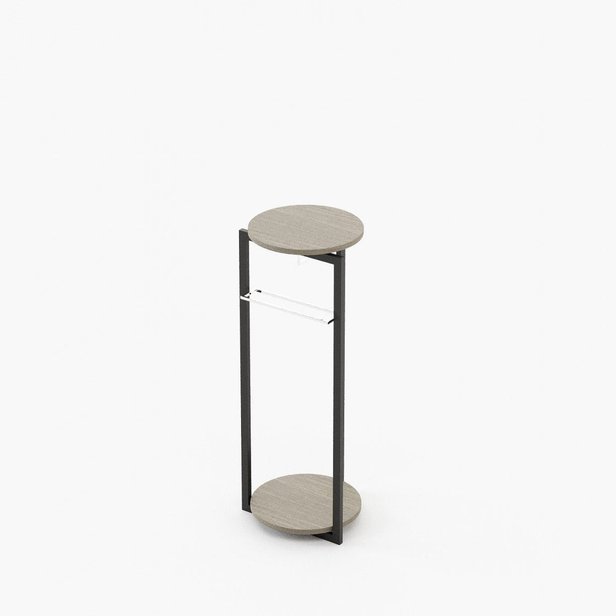 Laskasas AIRON Coat & Umbrella Stand Aged Oak Veneer Matte - Araco Interiors