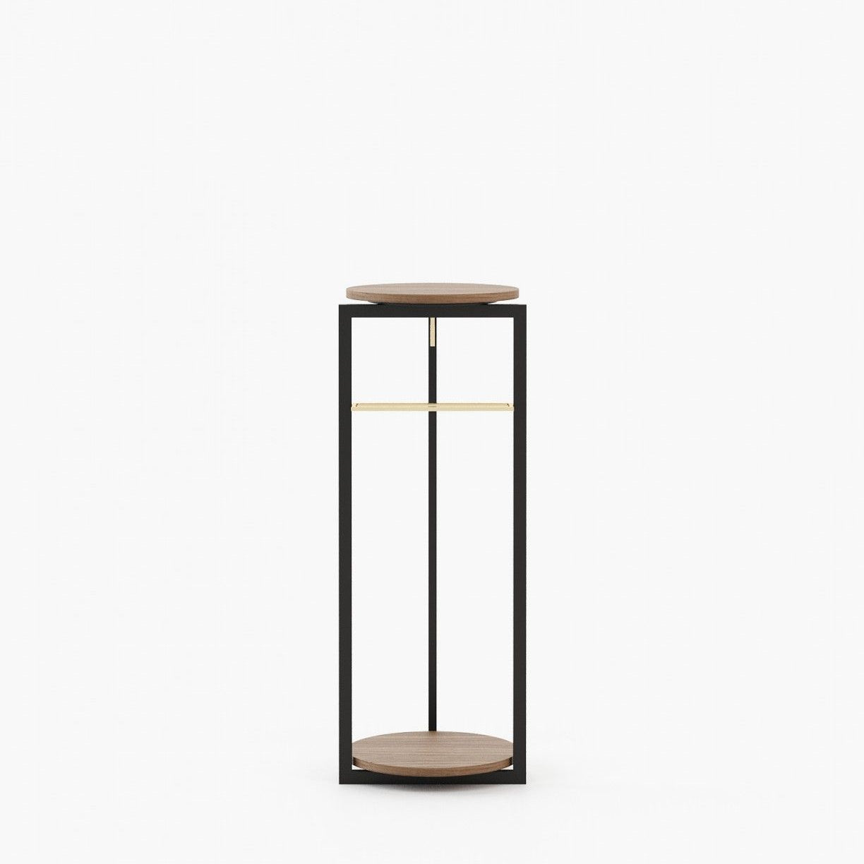 Laskasas AIRON Coat & Umbrella Stand Walnut Veneer Matte - Araco Interiors