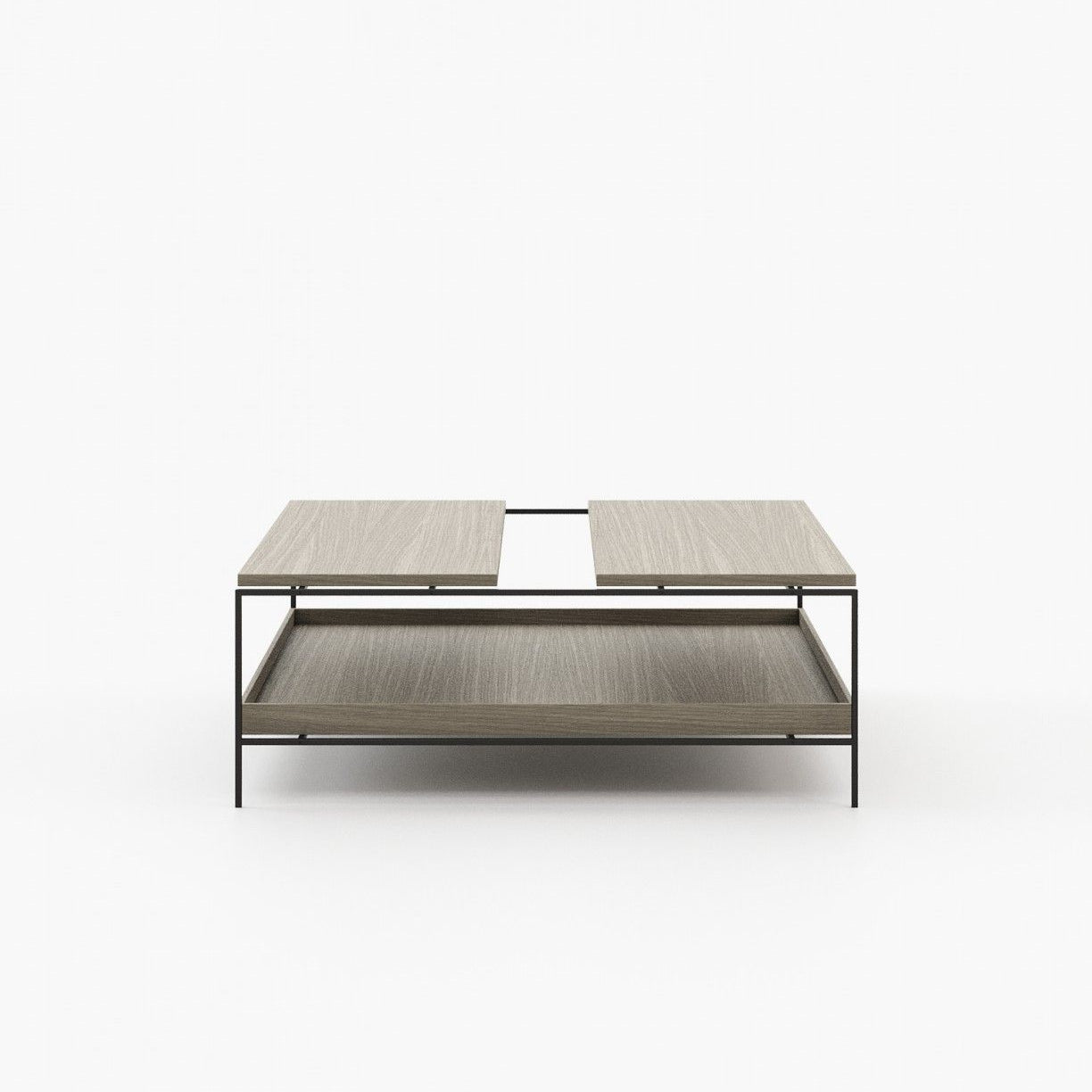Laskasas ALAIR Coffee Table Aged Oak Veneer Matte - Araco Interiors
