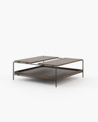 Laskasas ALAIR Coffee Table Smoked Eucalyptus Veneer Matte - Araco Interiors