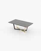 Laskasas ALISON Dining & Bar Table Grey Eucalyptus Veneer Matte - Araco Interiors