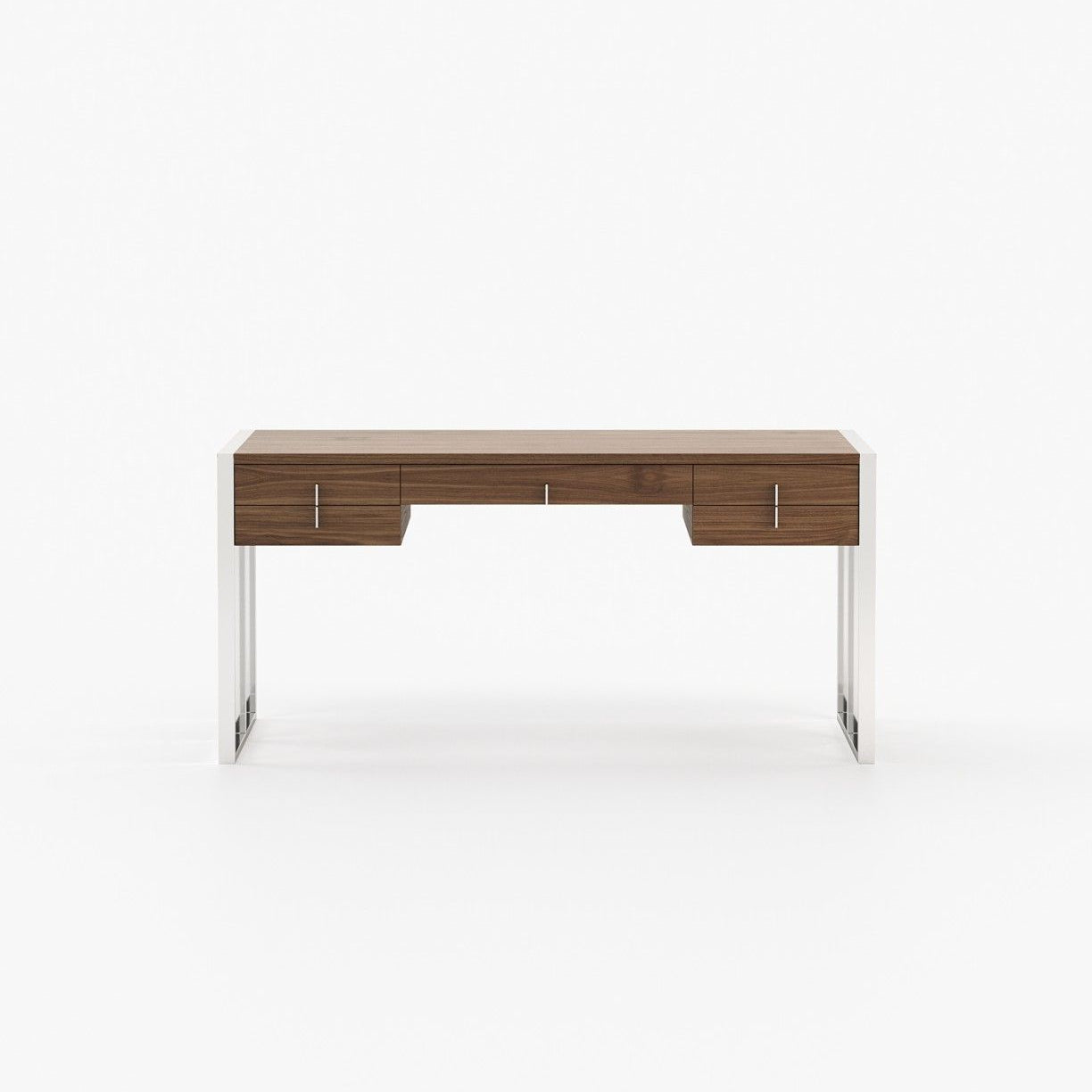Laskasas ALLIE Desk Walnut Veneer Matte - Araco Interiors