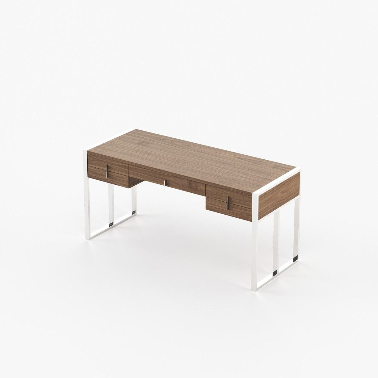 Laskasas ALLIE Desk Walnut Veneer Matte - Araco Interiors