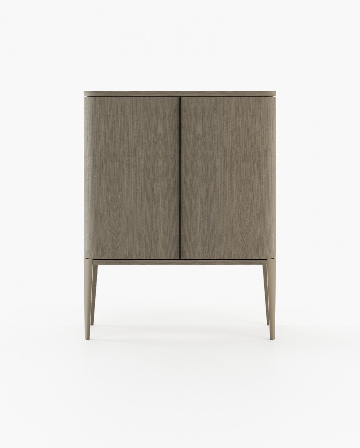 Laskasas ALVAR Bar Cabinet Aged Oak Veneer Matte - Araco Interiors
