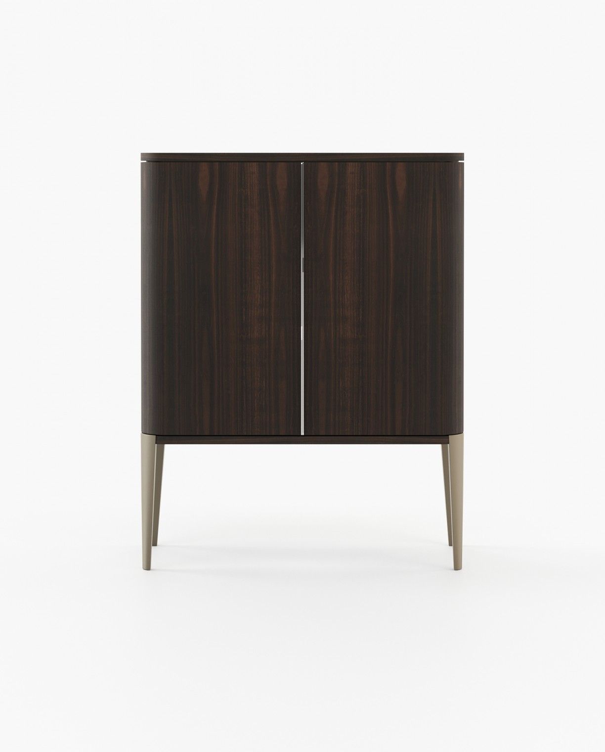 Laskasas ALVAR Bar Cabinet Smoked Eucalyptus Veneer Matte - Araco Interiors