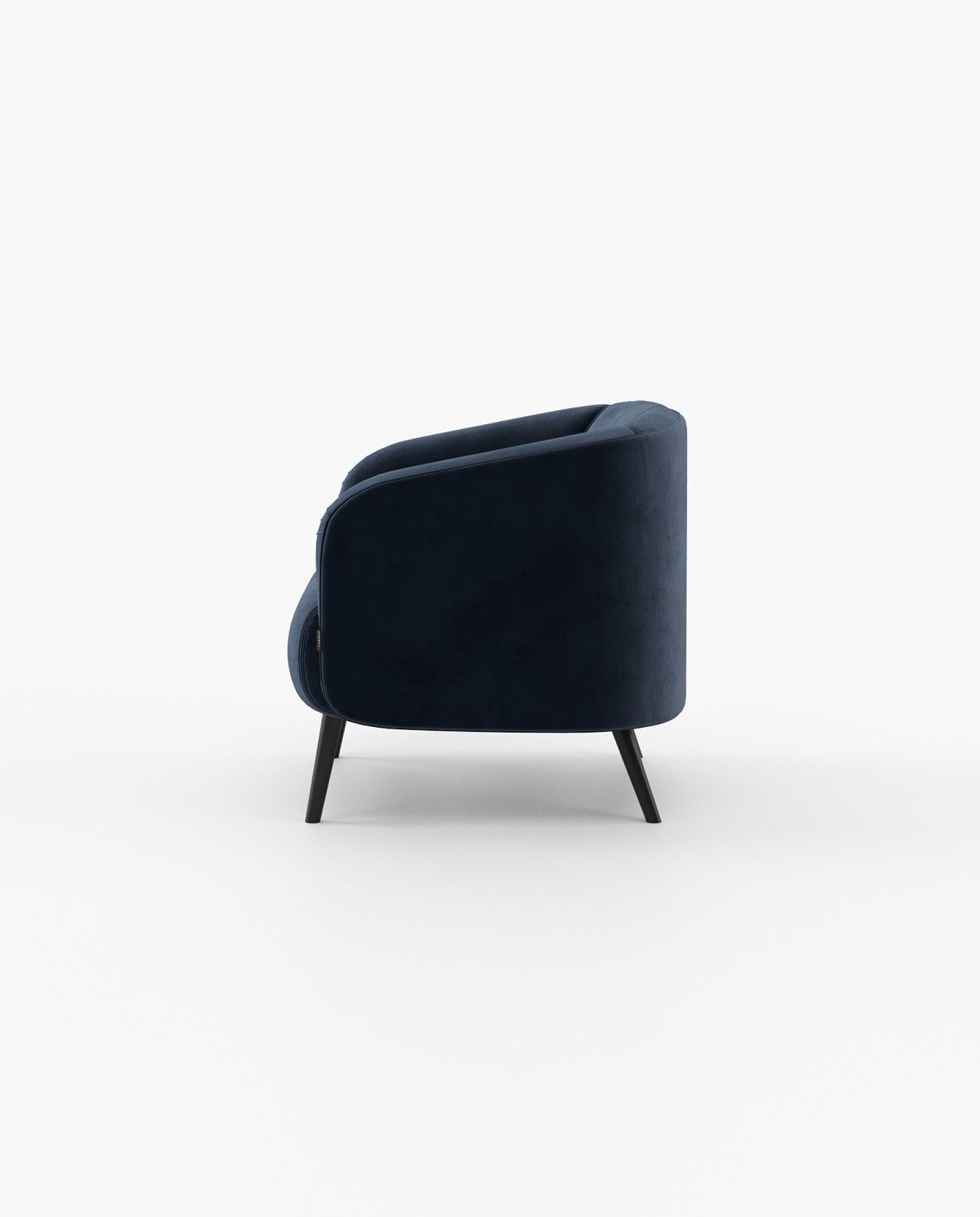 Laskasas AMALFI Armchair Vienna Deep Blue - Araco Interiors