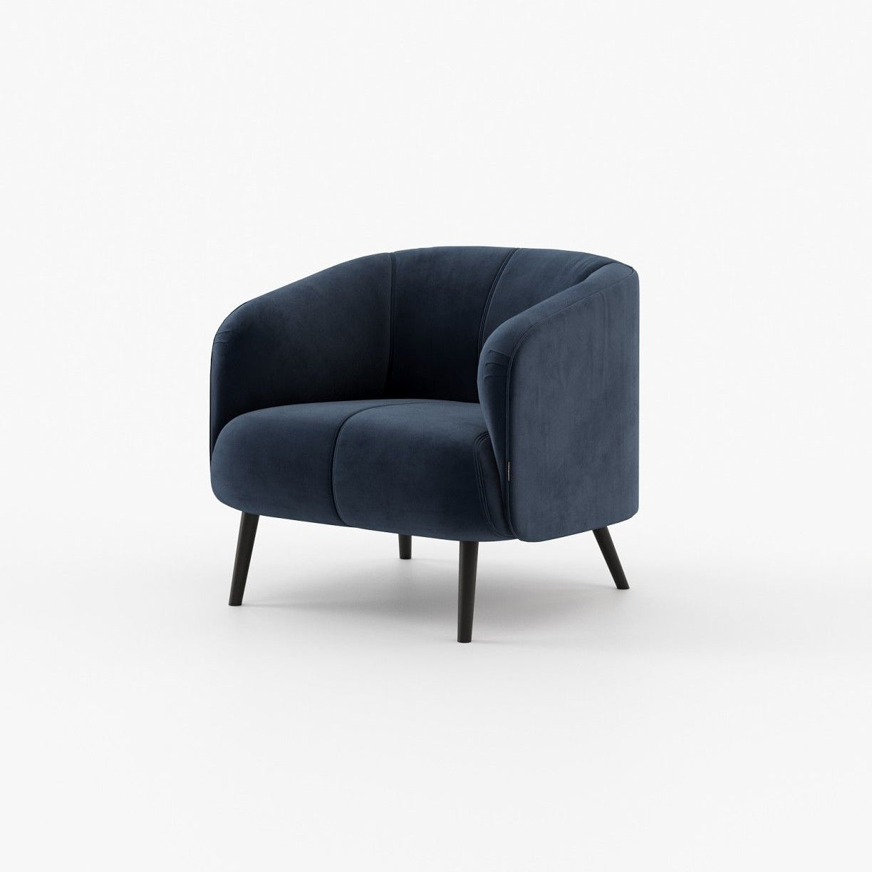 Laskasas AMALFI Armchair Vienna Deep Blue - Araco Interiors