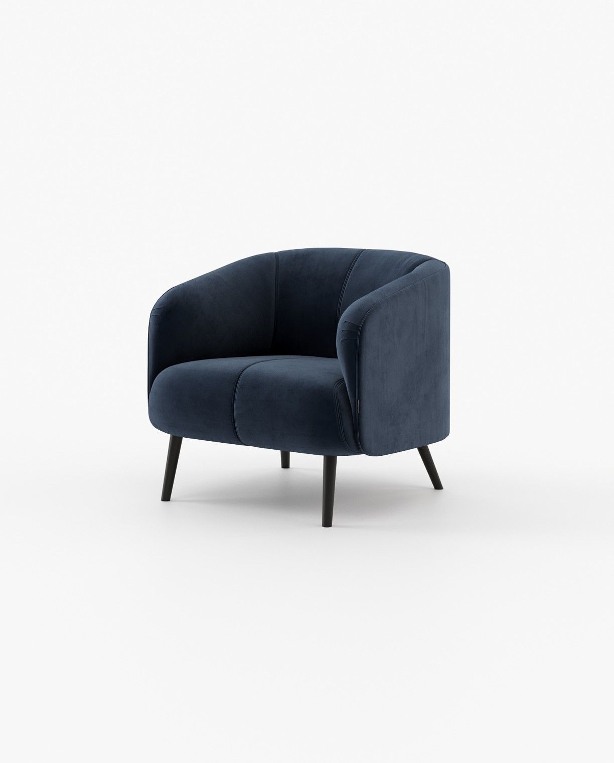 Laskasas AMALFI Armchair Vienna Deep Blue - Araco Interiors