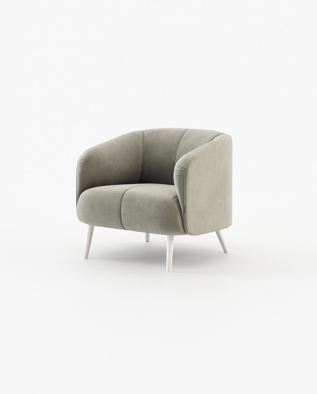 Laskasas AMALFI Armchair Vienna Elephant - Araco Interiors