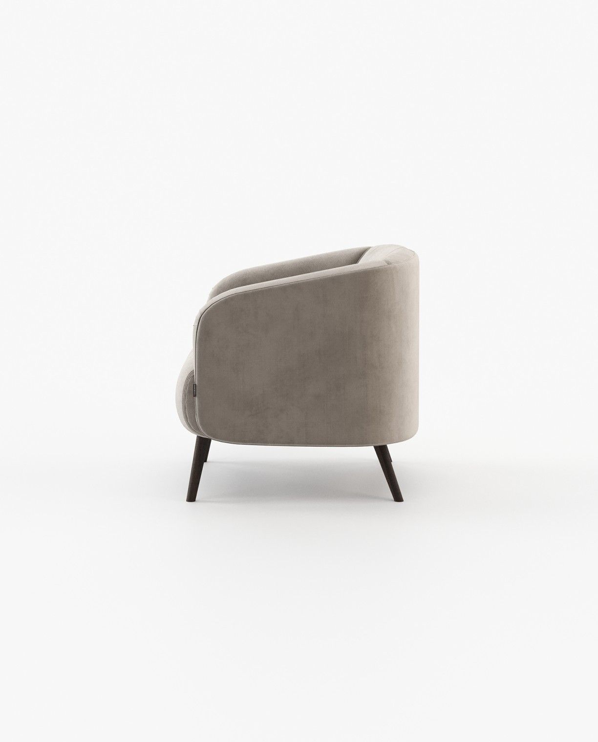 Laskasas AMALFI Armchair Vienna Khaki - Araco Interiors