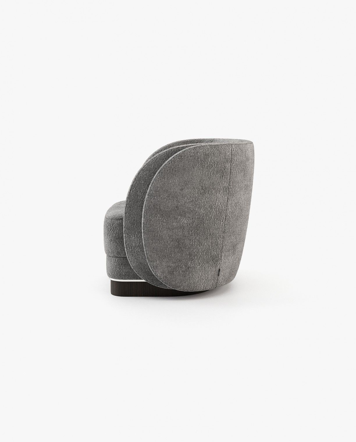 Laskasas AMBROSE Armchair Dom Gris Nuage - Araco Interiors