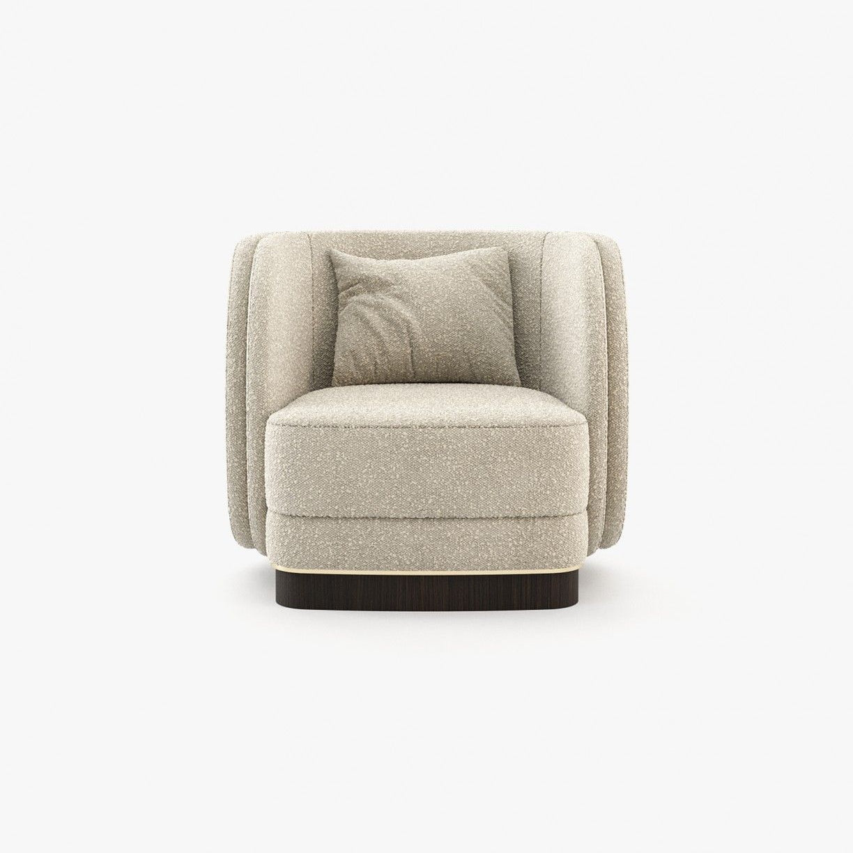 Laskasas AMBROSE Armchair Helsinki Pearl - Araco Interiors