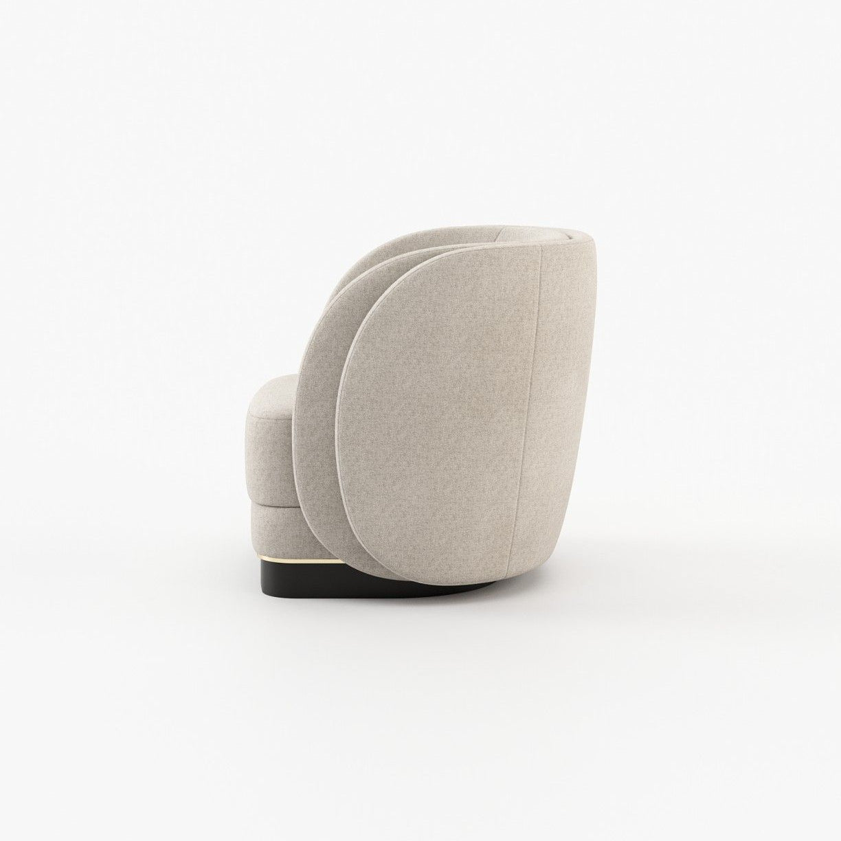 Laskasas AMBROSE Armchair Xangai Sand - Araco Interiors